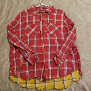 Flannel Jacket with Pockets